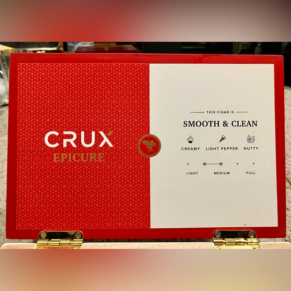 Lot of 3 Crux Empty Cigar Boxes, Superior Wood And Design, Trending Now, DIY - Picture 3 of 15